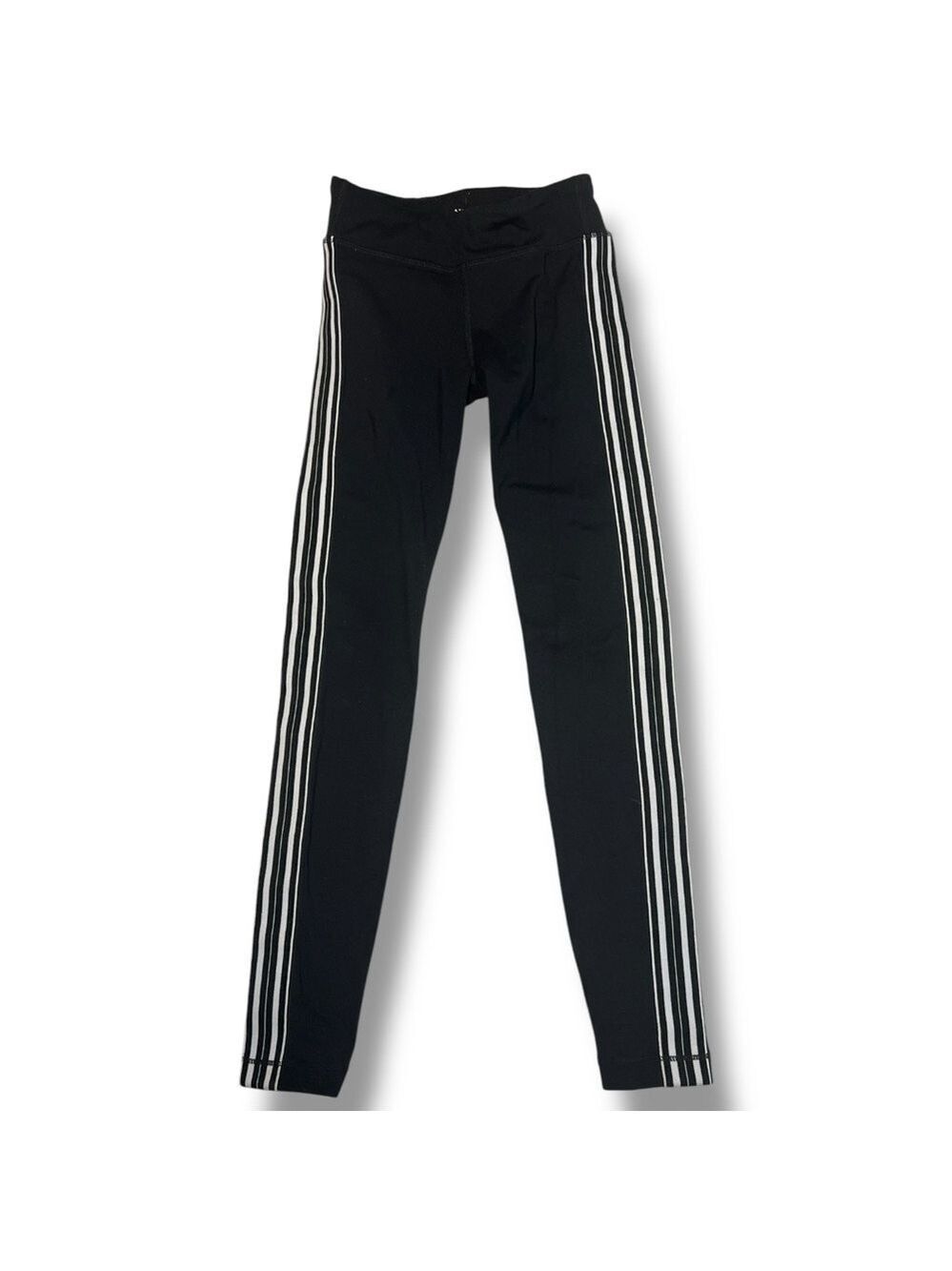 Athleta Girl’s Earn Your Stripes Tight Black Size Small - Picture 1 of 8
